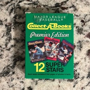 1990 Collect-A-Books Premier Edition Box #3 Series 1 with 12 super stars.